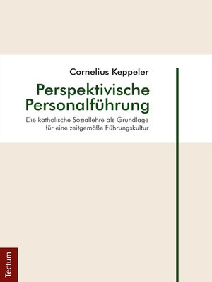 cover image of Perspektivische Personalführung